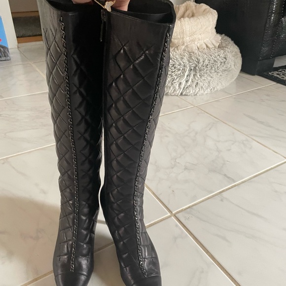 Chanel Knee High Boots - Picture 8 of 11